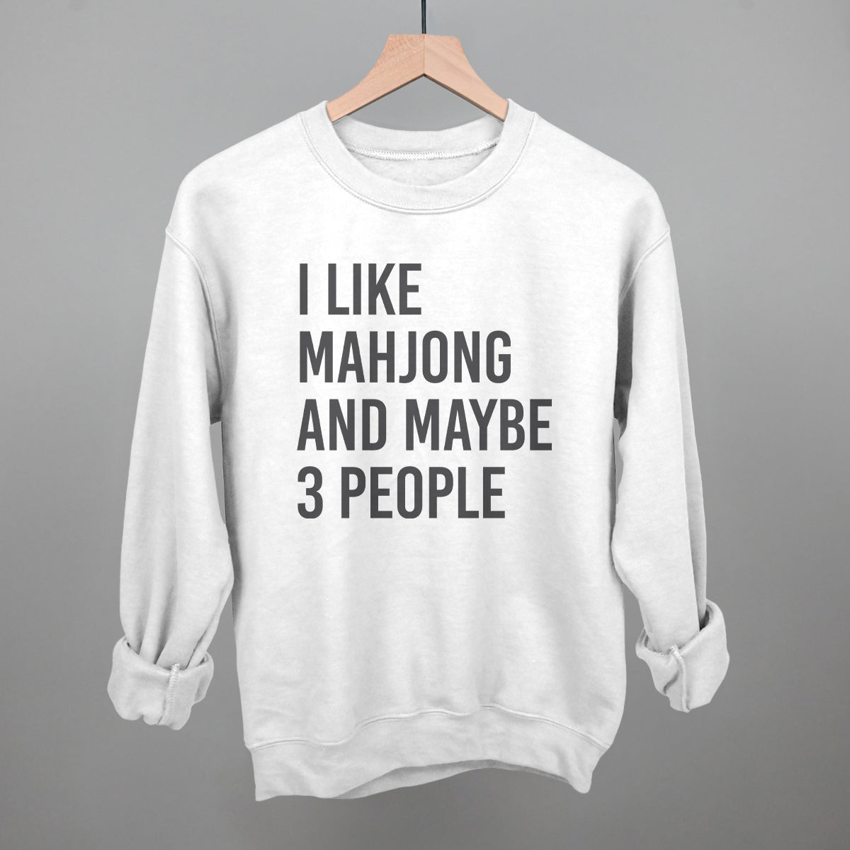 I Like Mahjong And Maybe 3 People