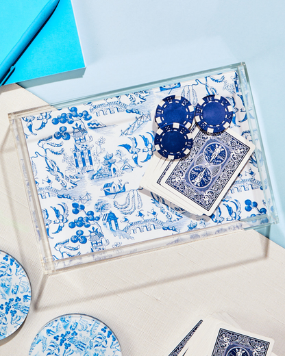 Chinoiserie Print Small Tray