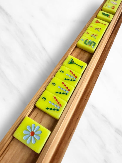 Peace Love Mahjong - Mahjong Racks & Pushers (Set of 4)