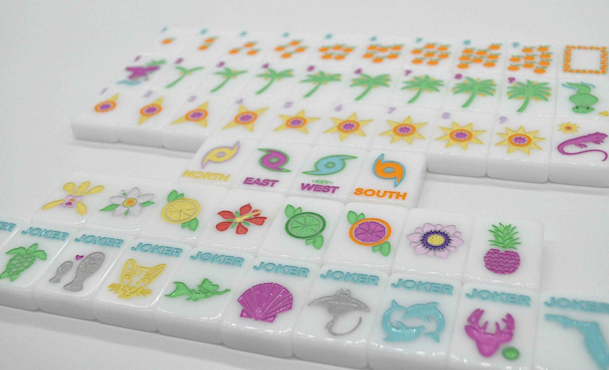 Middle & Main Mahjong - "Sunshine Tiles" FL Inspired Mahjong Set