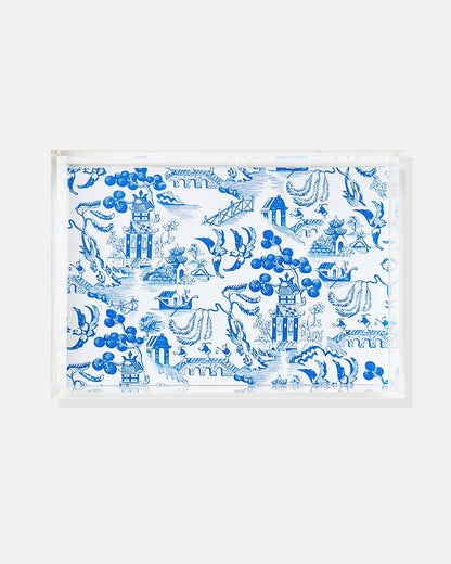 Chinoiserie Print Small Tray
