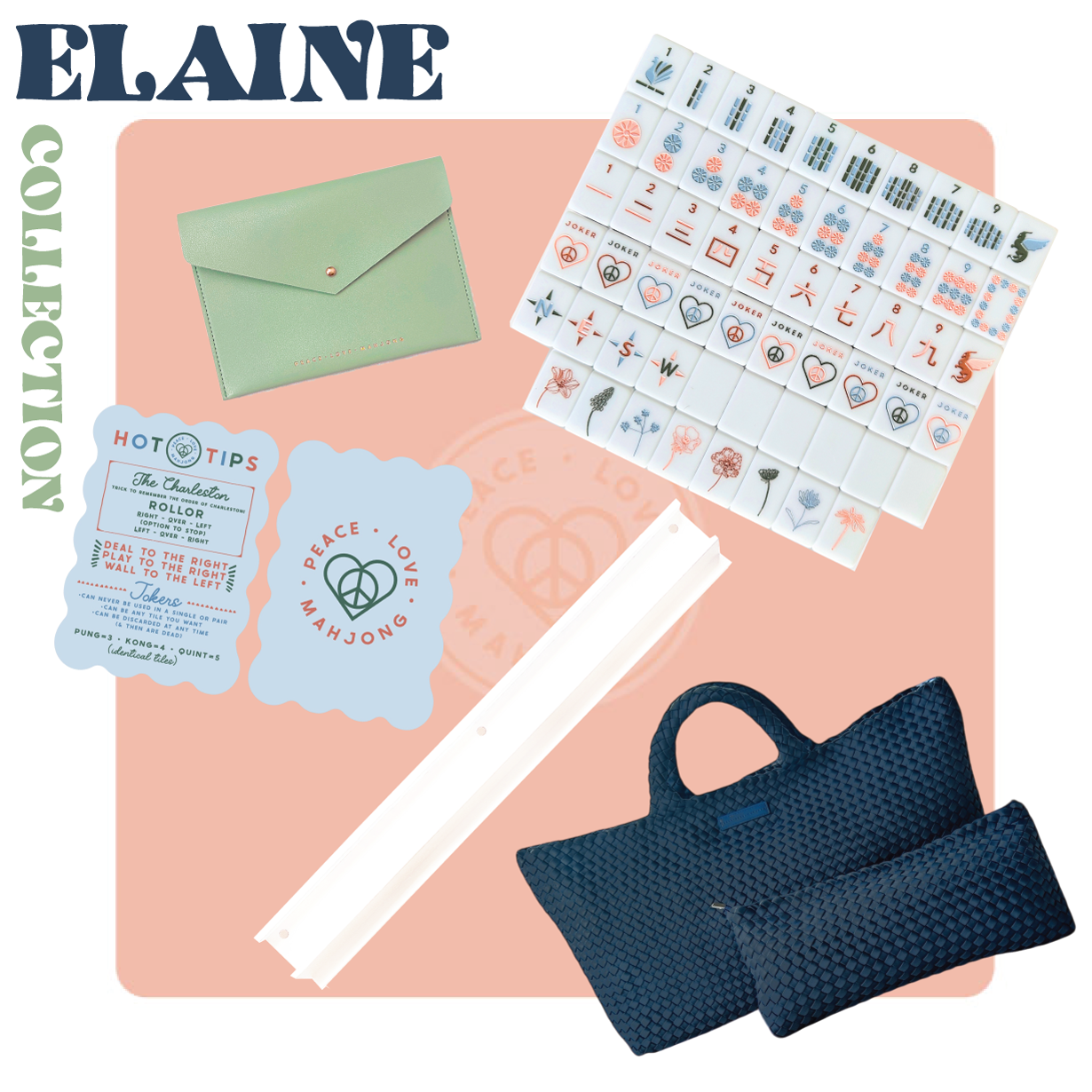 Peace Love Mahjong - OG Mahj Tiles - Desert Dreams Tiles