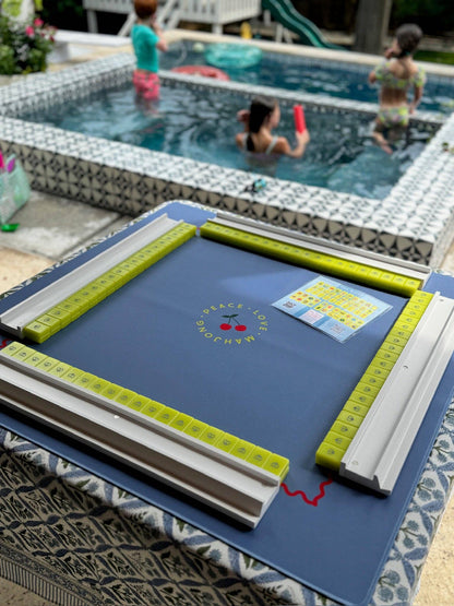 Peace Love Mahjong - Mahjong Racks & Pushers (Set of 4)