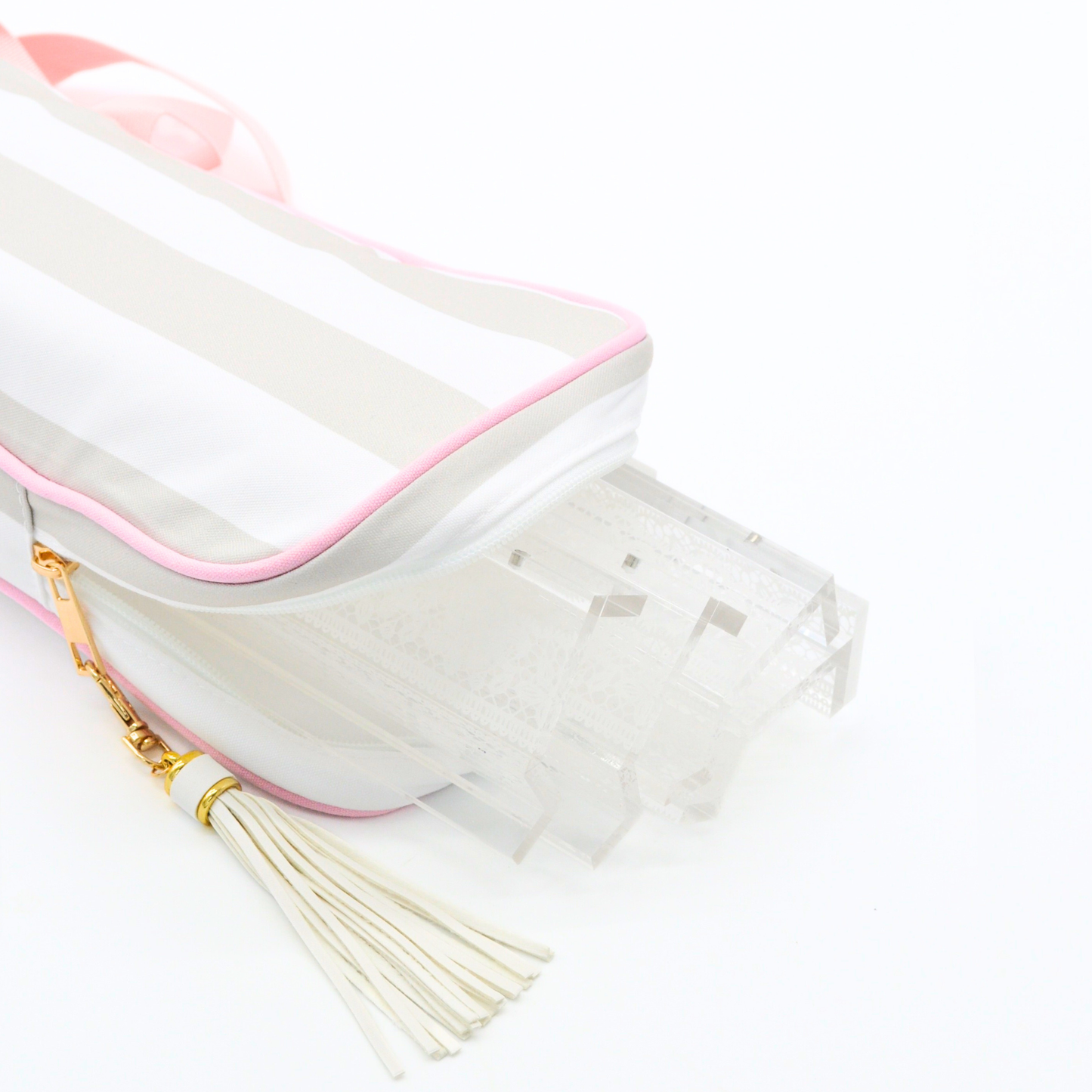 Traveling Tiles Mahjong Rack Bag (Grounded Grey)