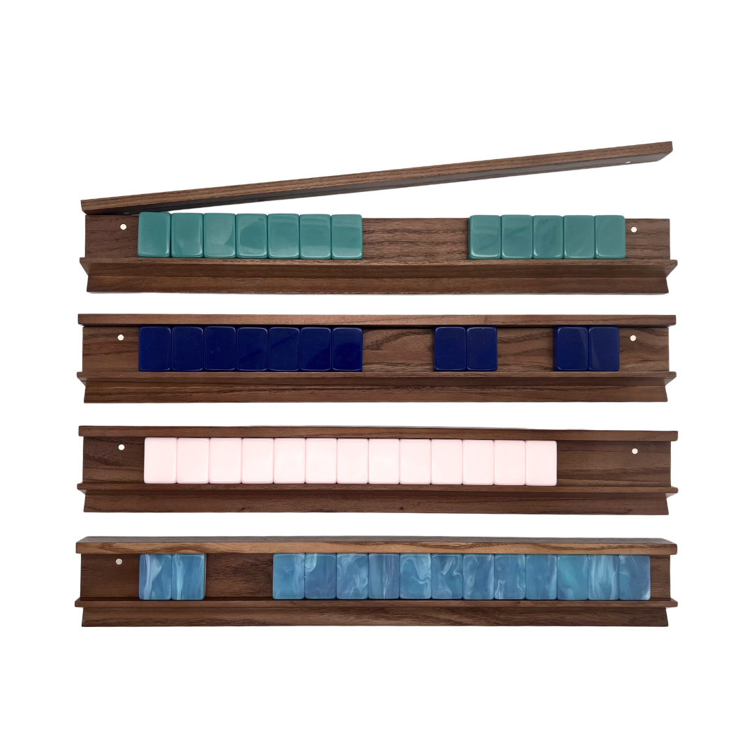 Walnut Racks & Pushers - 19" Long