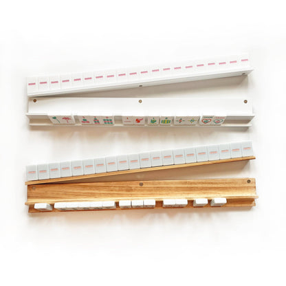 Peace Love Mahjong - Mahjong Racks & Pushers (Set of 4)