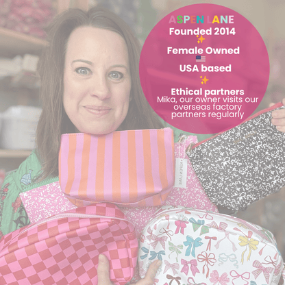 Apres Mahj Leather Bag pouch Mahjong gift cosmetic bag