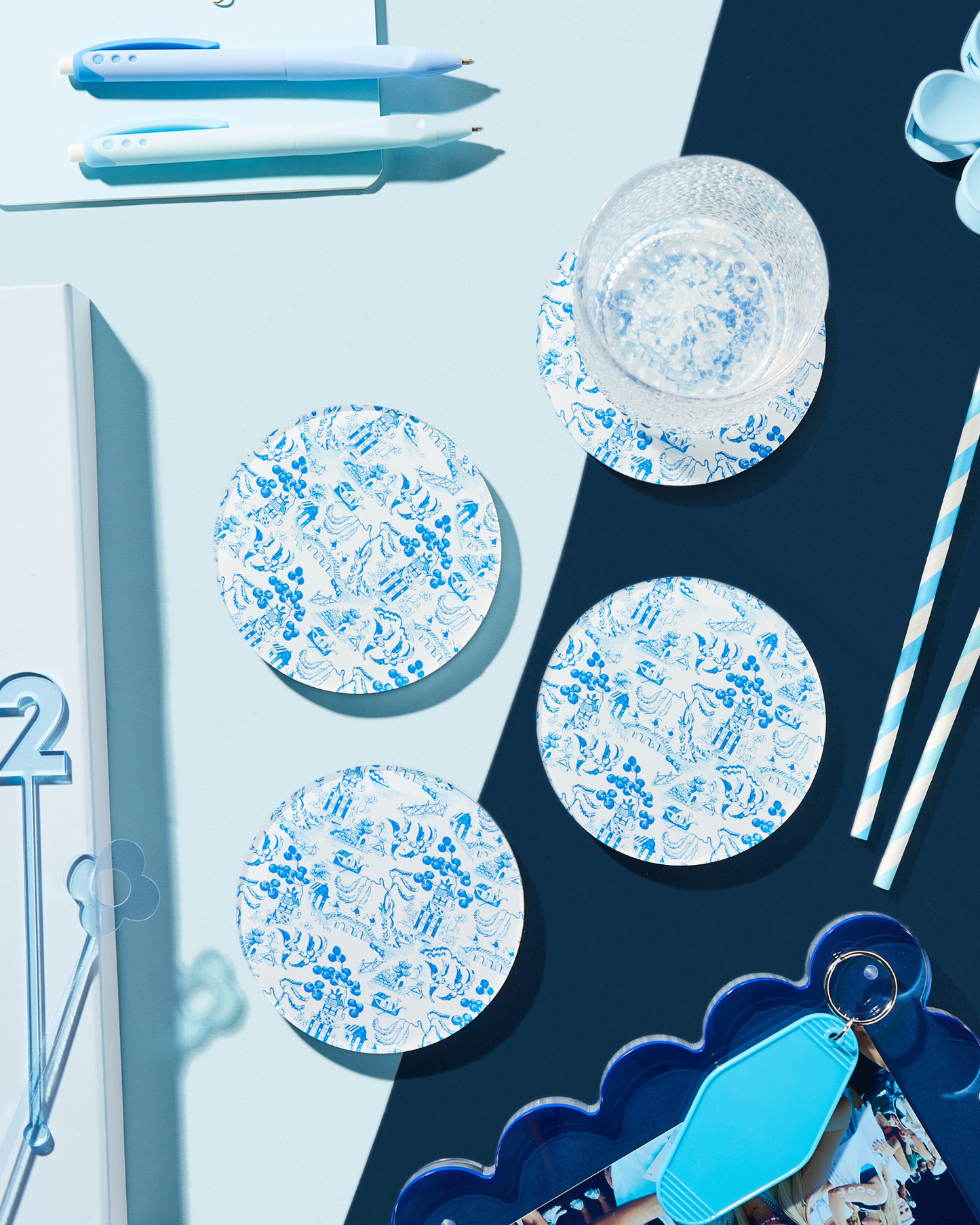 Chinoiserie Print Coaster