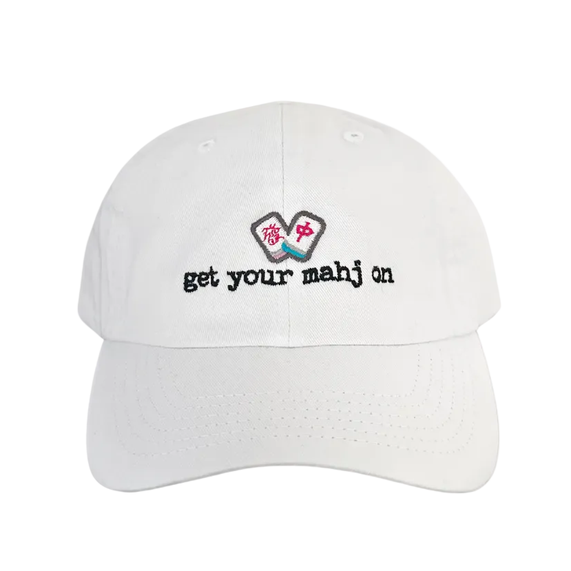 MAHJ ON ♡ embroidered dad hat