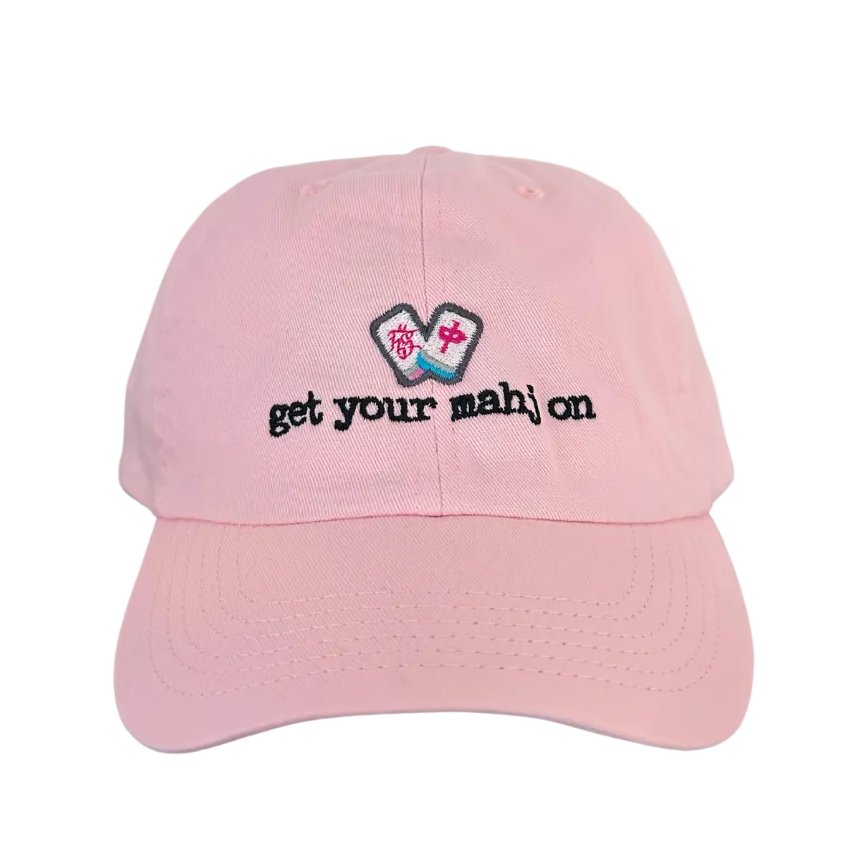 MAHJ ON ♡ embroidered dad hat