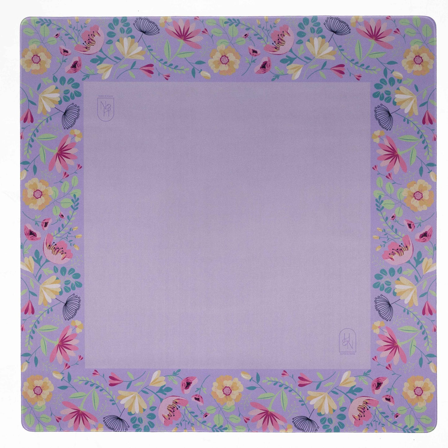 Hutch and Nook - Lavender Floral Mat