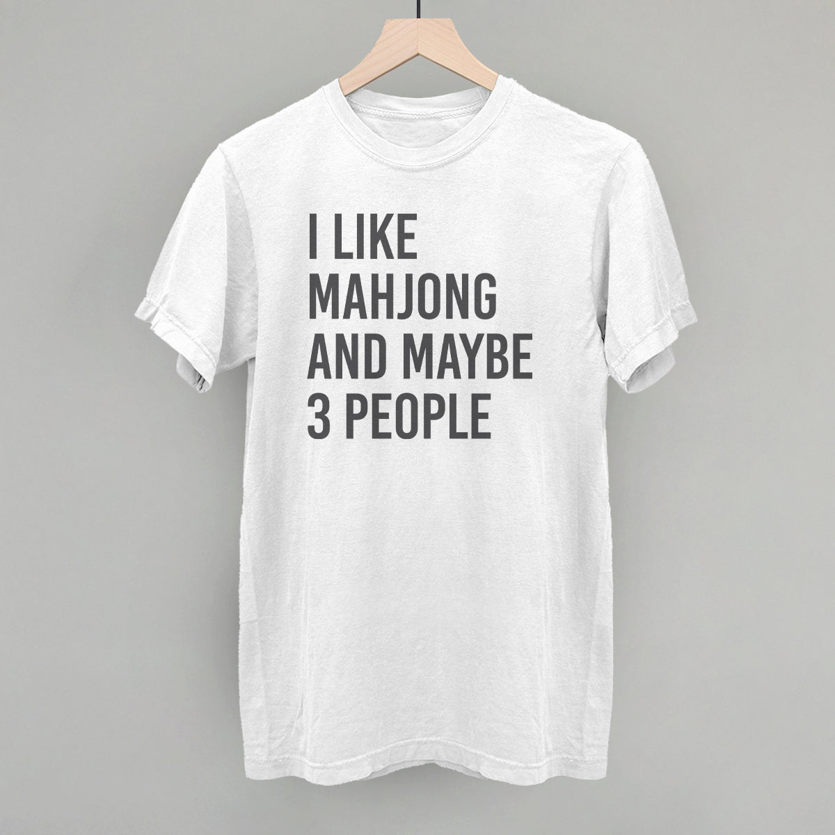 I Like Mahjong And Maybe 3 People
