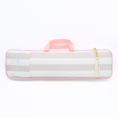 Traveling Tiles Mahjong Rack Bag (Grounded Grey) - Bam & Bloom