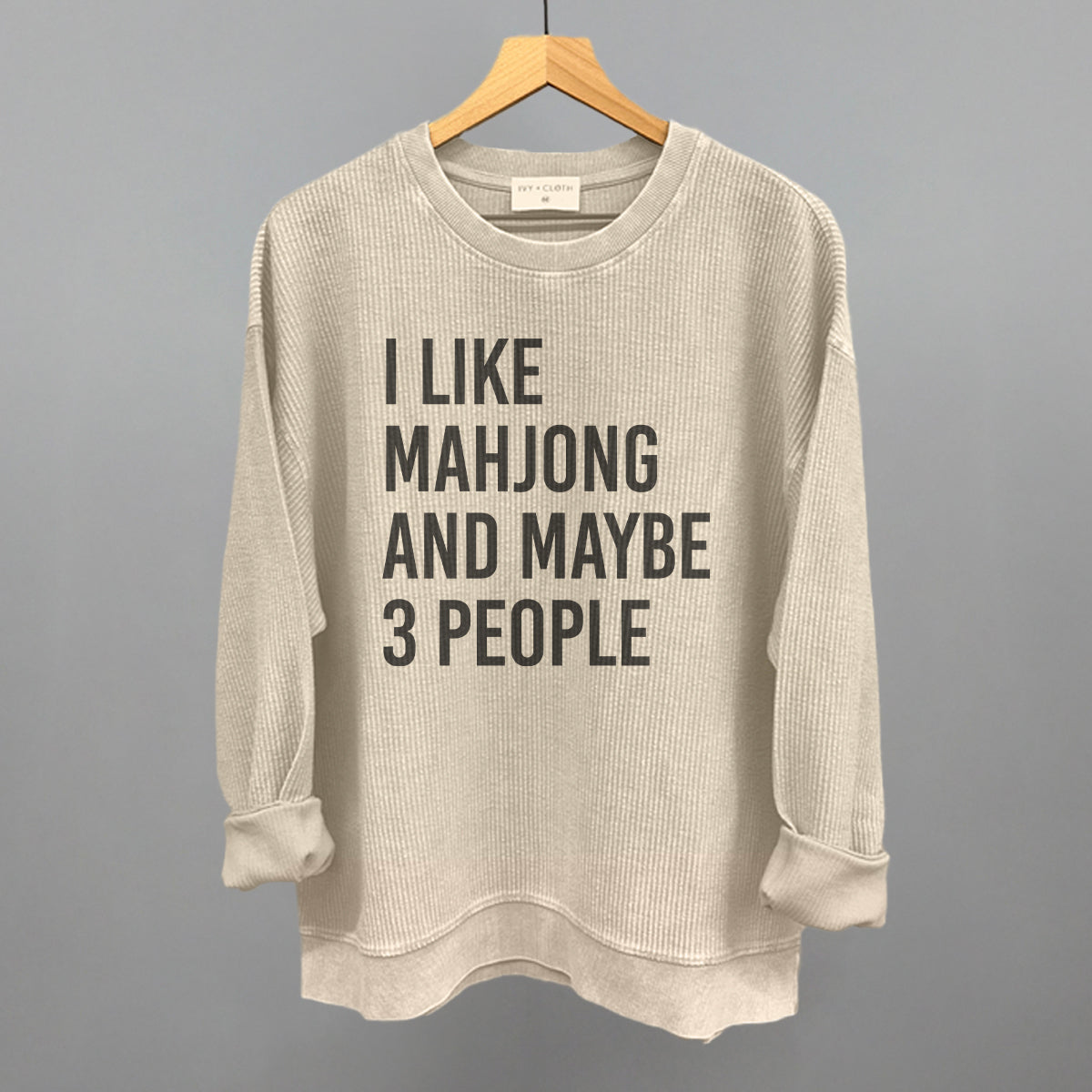 I Like Mahjong And Maybe 3 People