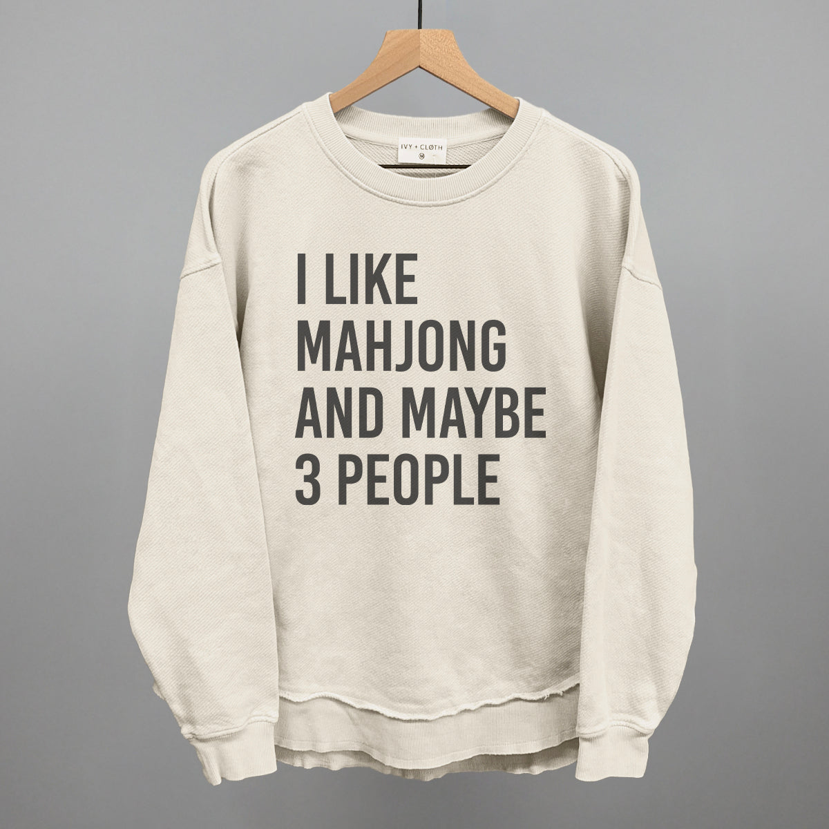 I Like Mahjong And Maybe 3 People