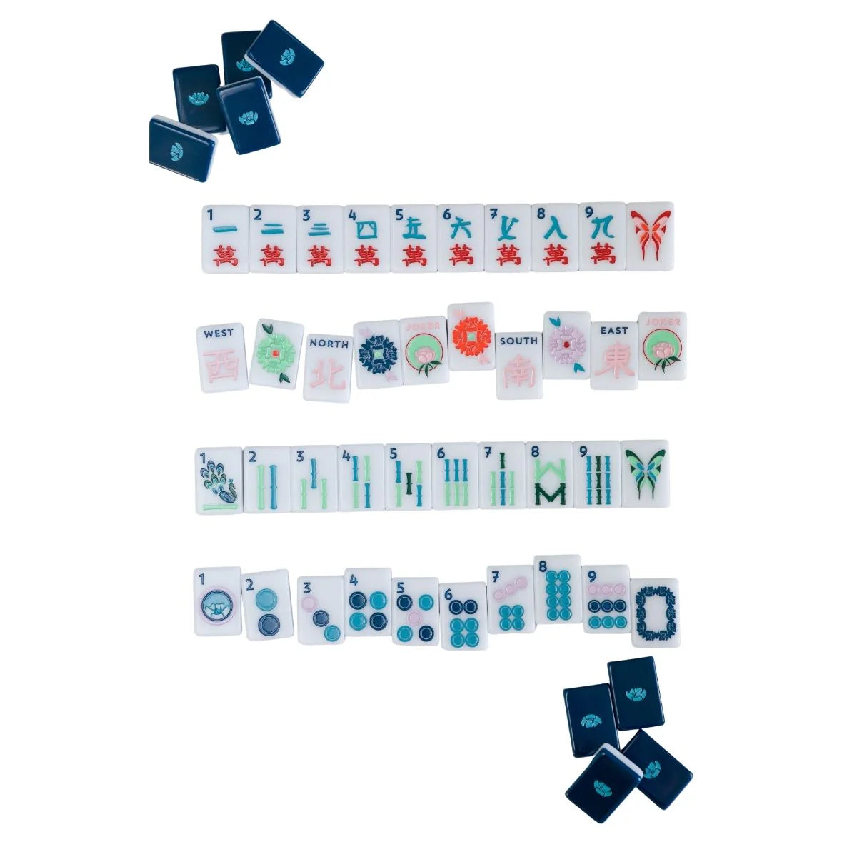 BLUE & WHITE HOUSE TILES
