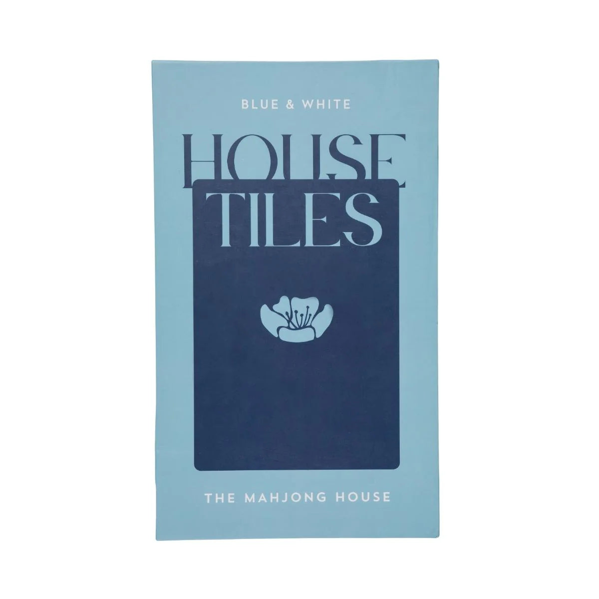 BLUE & WHITE HOUSE TILES