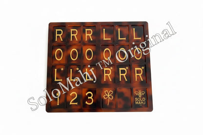 SoloMahj Board-Special Edition-Tortoise- Clover