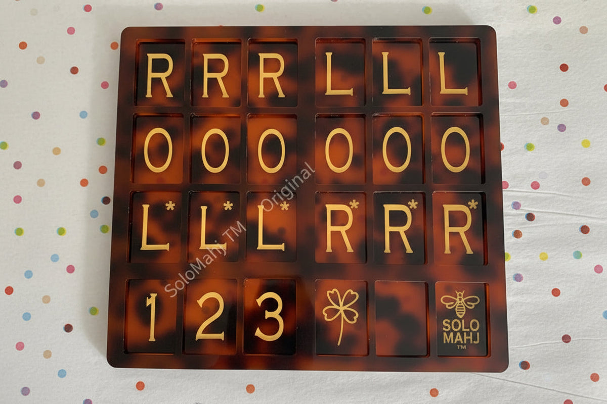 SoloMahj Clover Board – Tortoise Special Edition