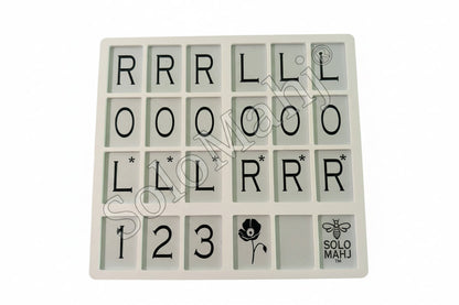 SoloMahj Poppy Board – Solitaire Mahjong for Larger Tiles Navy