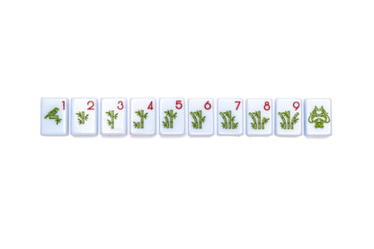 THE CHINOISERIE SET -  MAHJONG TILES: BREEZY BLUE