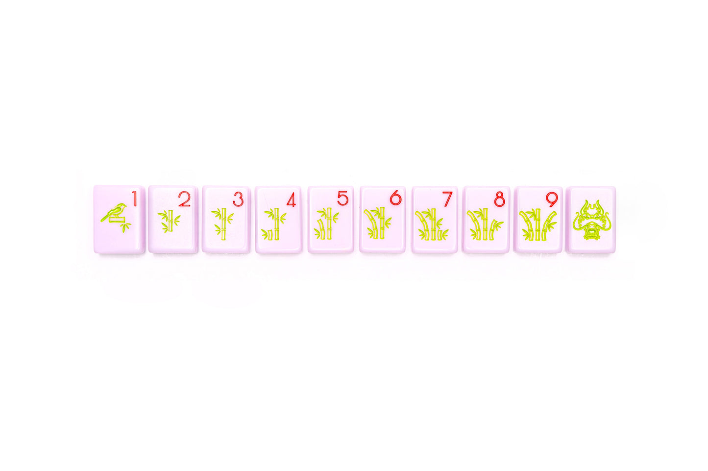THE CHINOISERIE SET -  MAHJONG TILES: LUXE LILAC