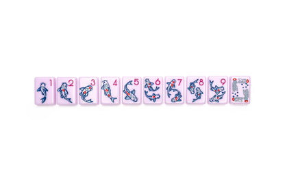THE CHINOISERIE SET -  MAHJONG TILES: LUXE LILAC