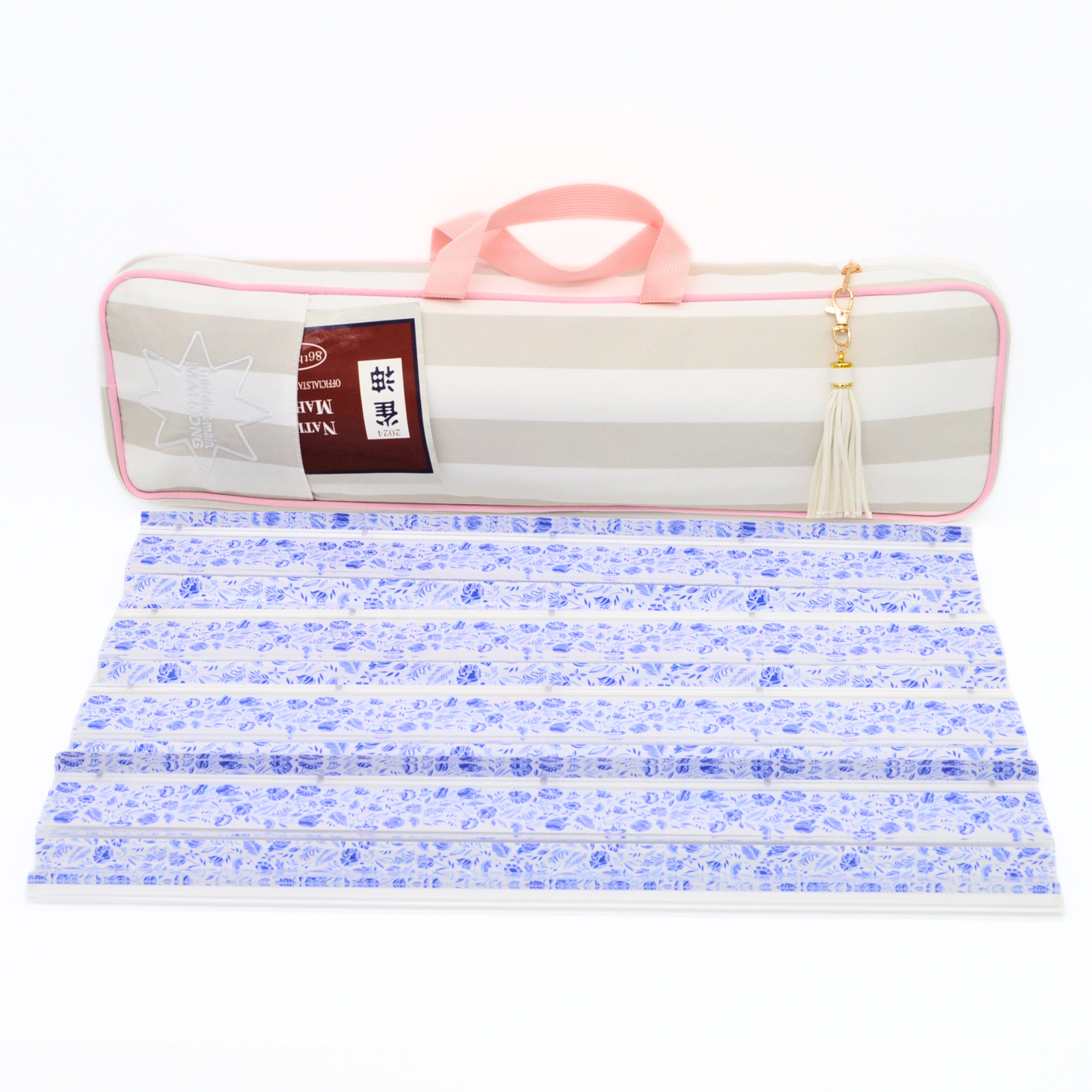Traveling Tiles Mahjong Rack Bag (Grounded Grey)