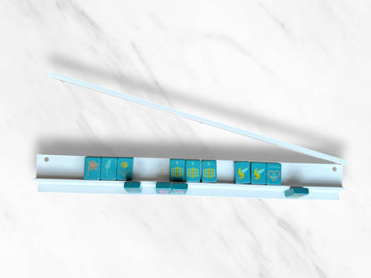 Peace Love Mahjong - Mahjong Racks & Pushers (Set of 4)