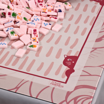 Cat Scratch Mahjong Mat