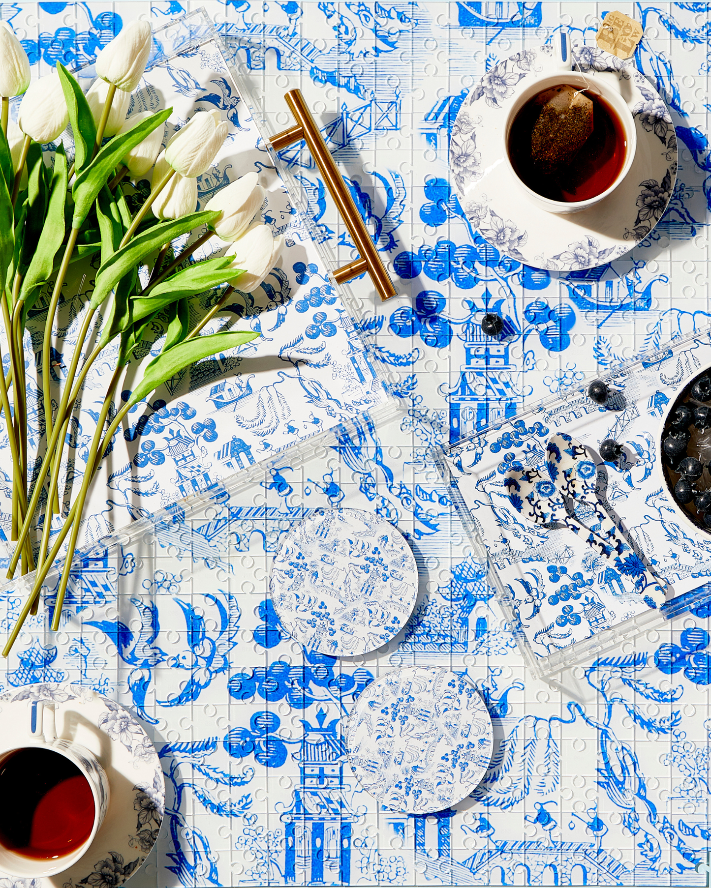 Chinoiserie Acrylic Puzzle